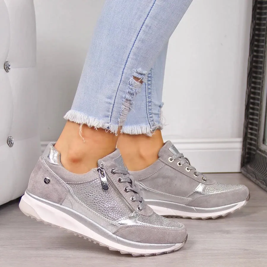 Brooke - Orthopädische Turnschuhe mit Reißverschluss