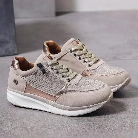 Brooke - Orthopädische Turnschuhe mit Reißverschluss