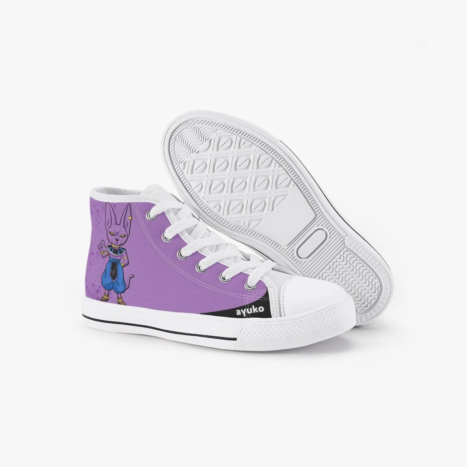 Dragon Ball Super Beerus Kids A-Star High Anime Shoes