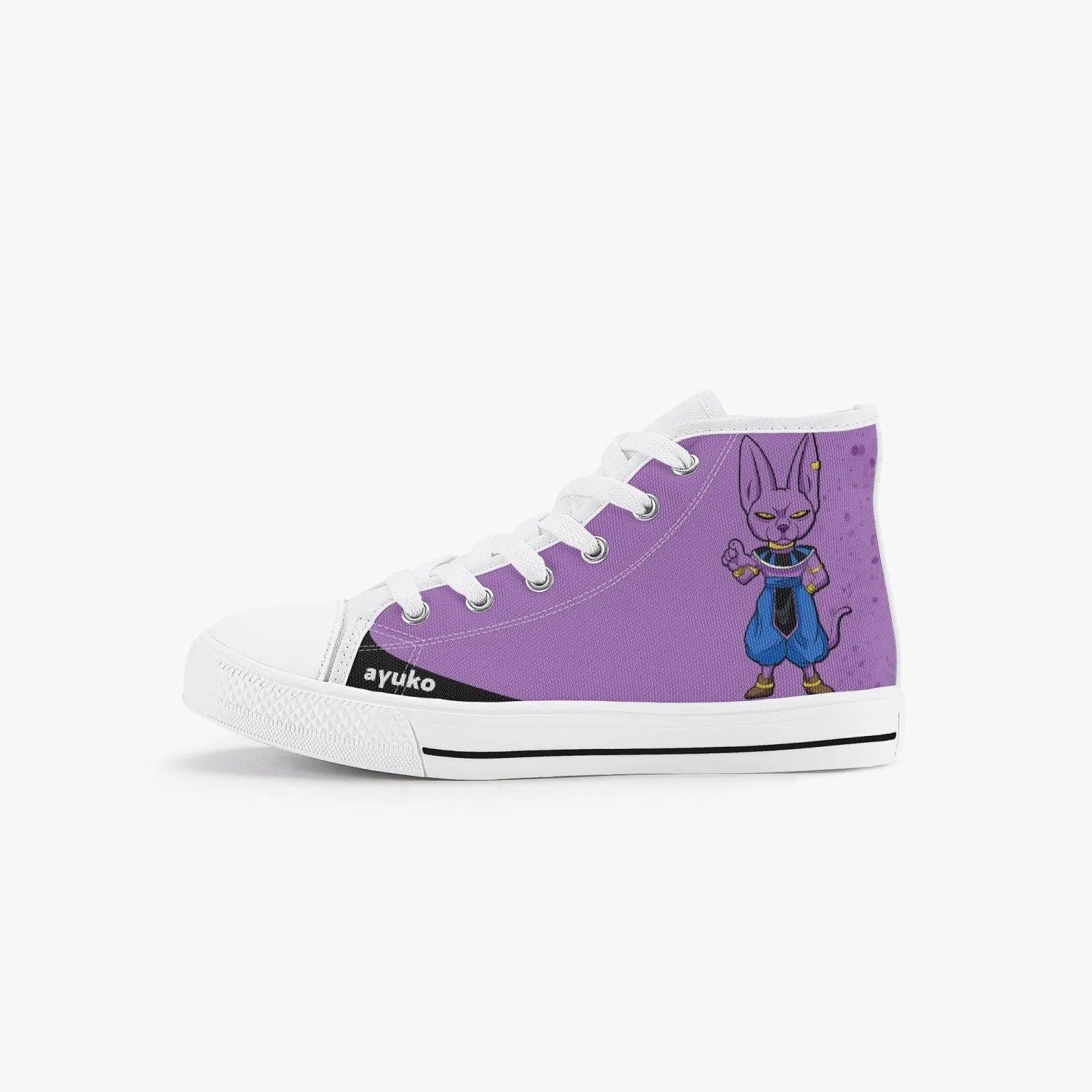 Dragon Ball Super Beerus Kids A-Star High Anime Shoes