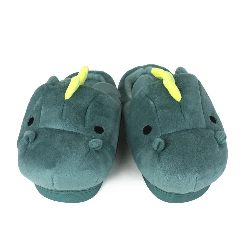 Dragon Novelty Slippers JulesRoche Velvety Soft Rubber Sole