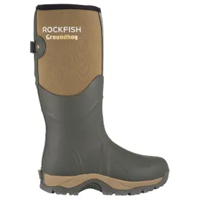 Groundhog Tall Side Adjustable 5mm Neoprene Insulated Wellington Boots