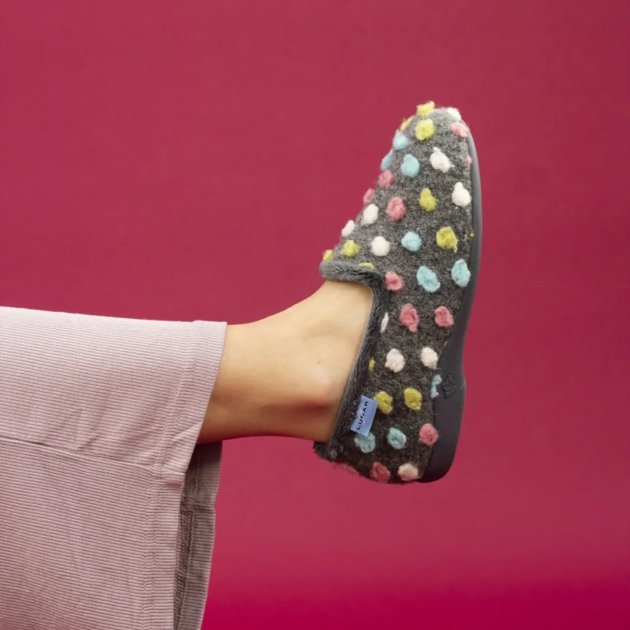 Helix Polka Dot Slipper