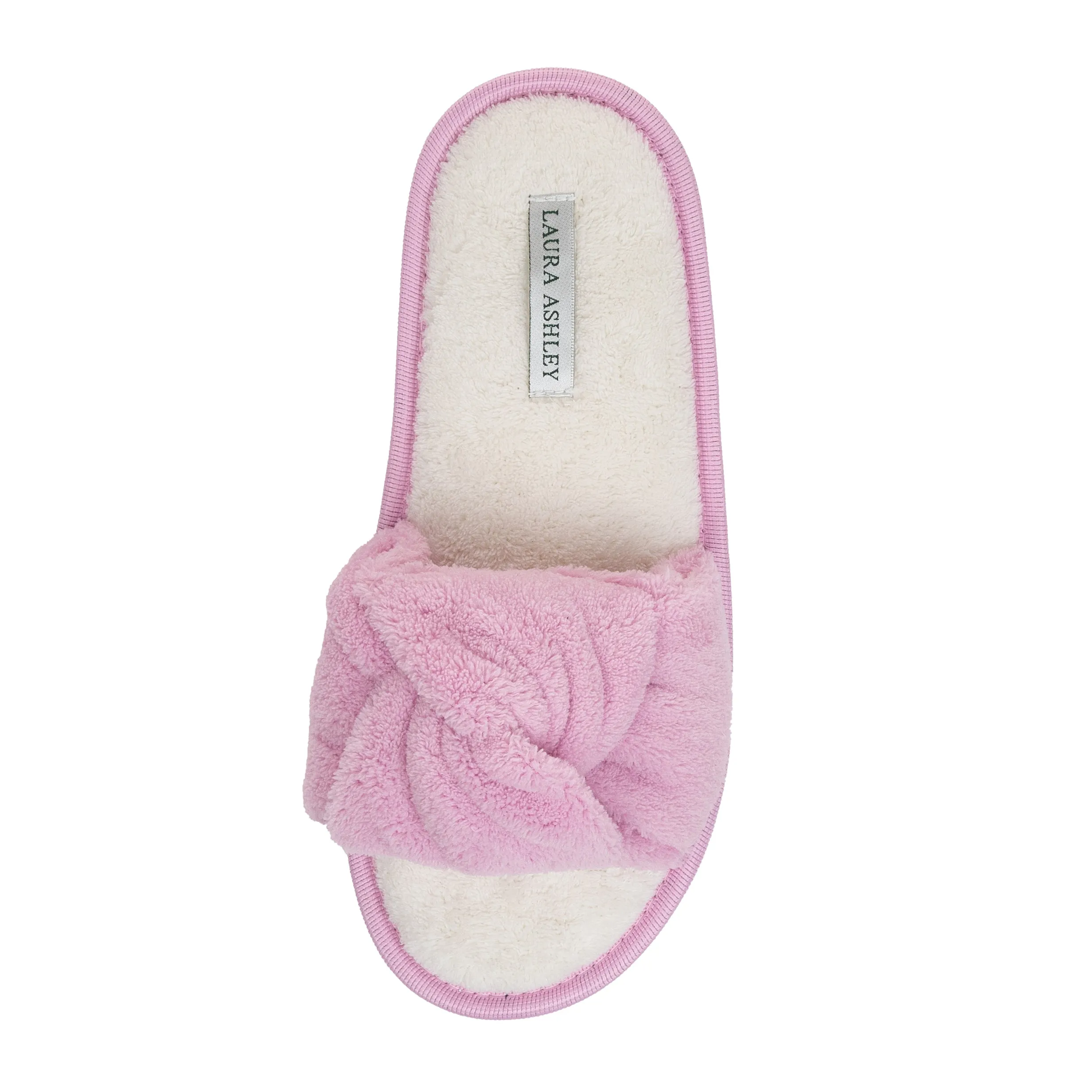 Laura Ashley Ladies Terry Knot Slippers