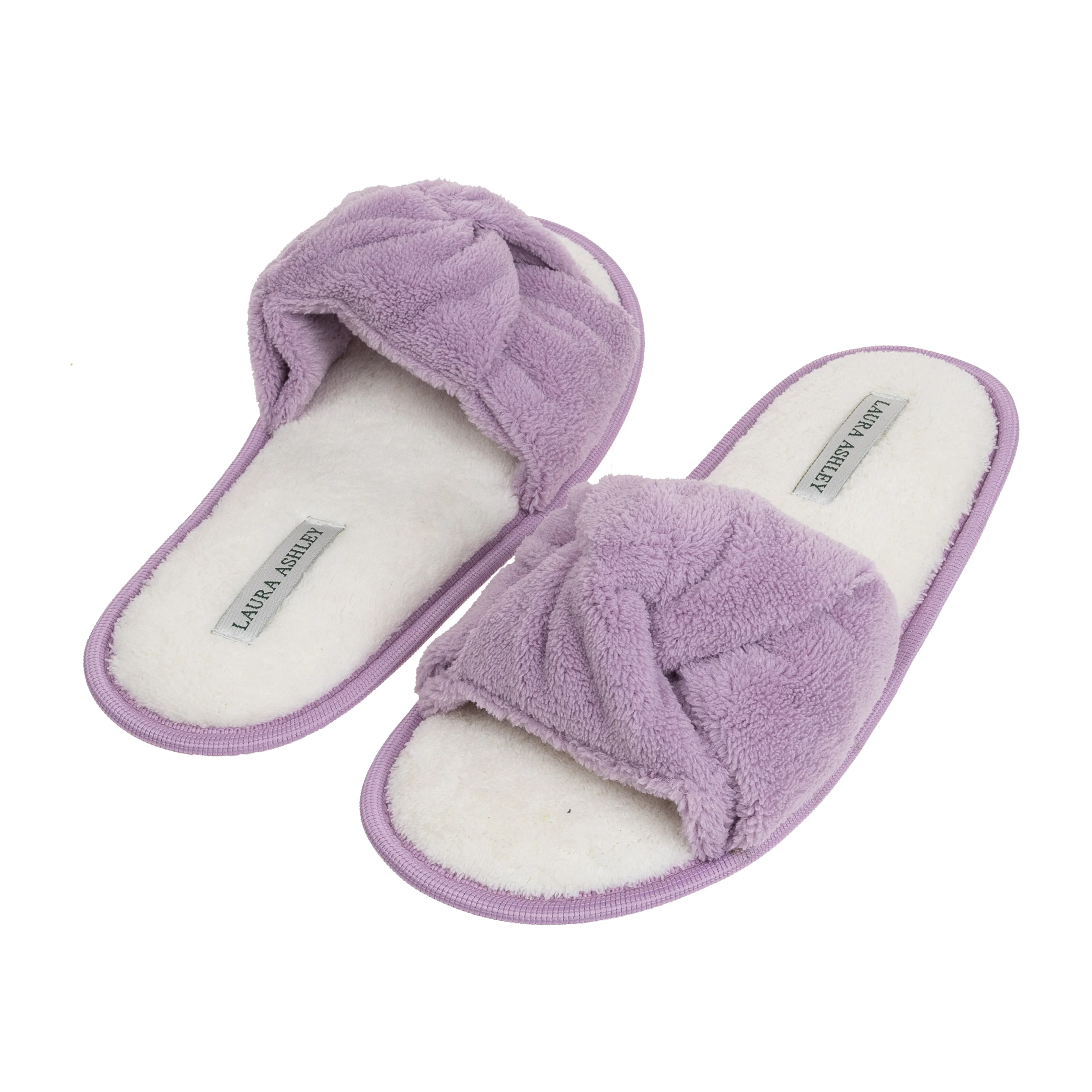 Laura Ashley Ladies Terry Knot Slippers