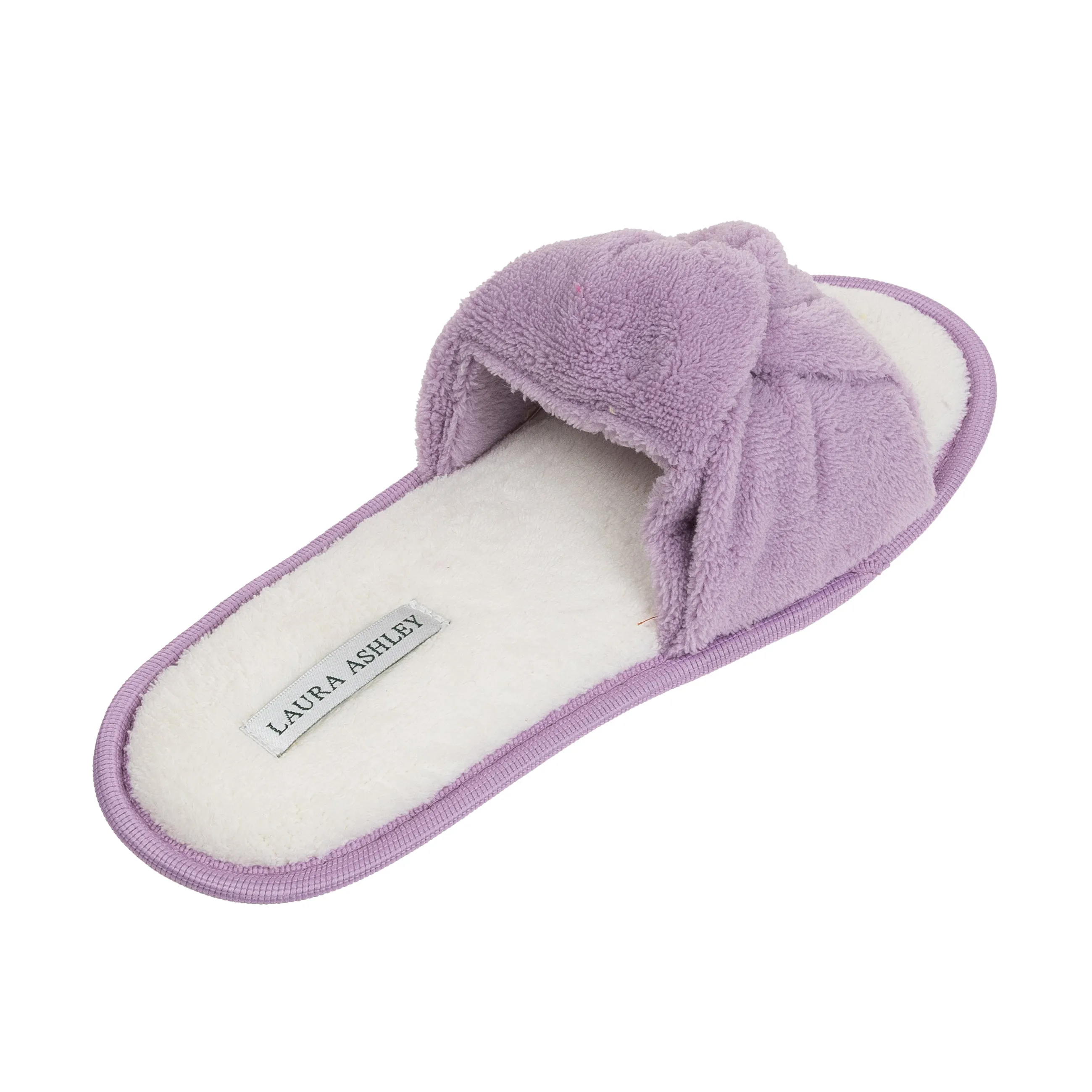 Laura Ashley Ladies Terry Knot Slippers