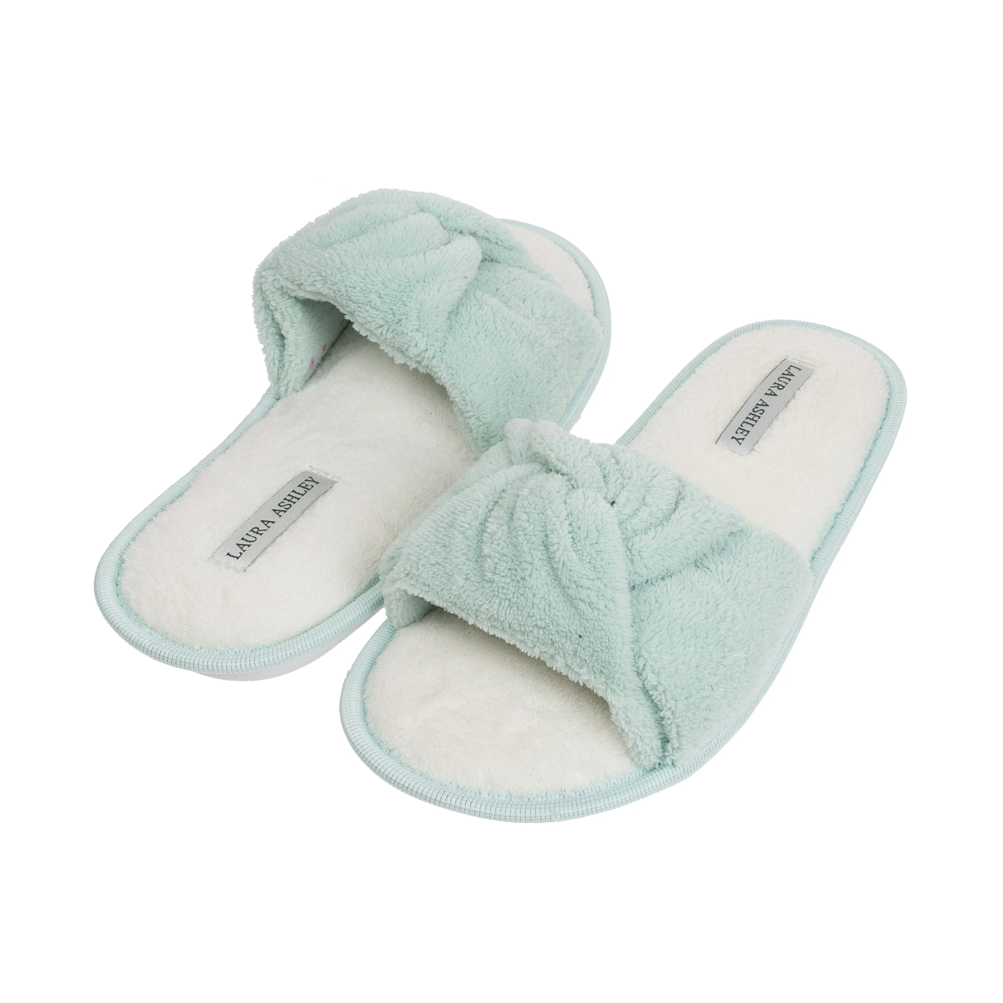 Laura Ashley Ladies Terry Knot Slippers