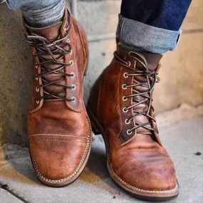 Liam - The warm, high-quality leather boots