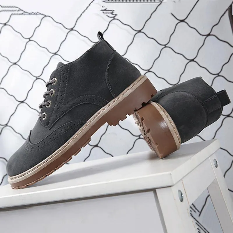 Men's Leather Warm Boots