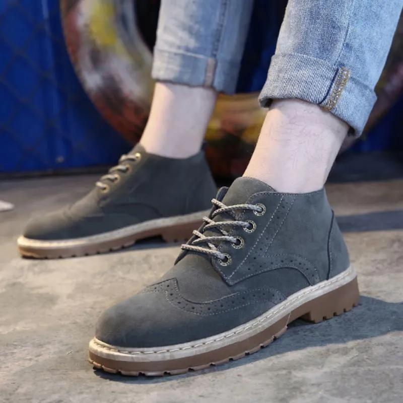 Men's Leather Warm Boots