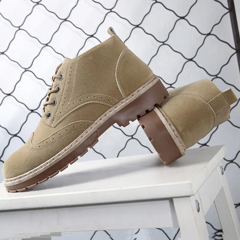 Men's Leather Warm Boots