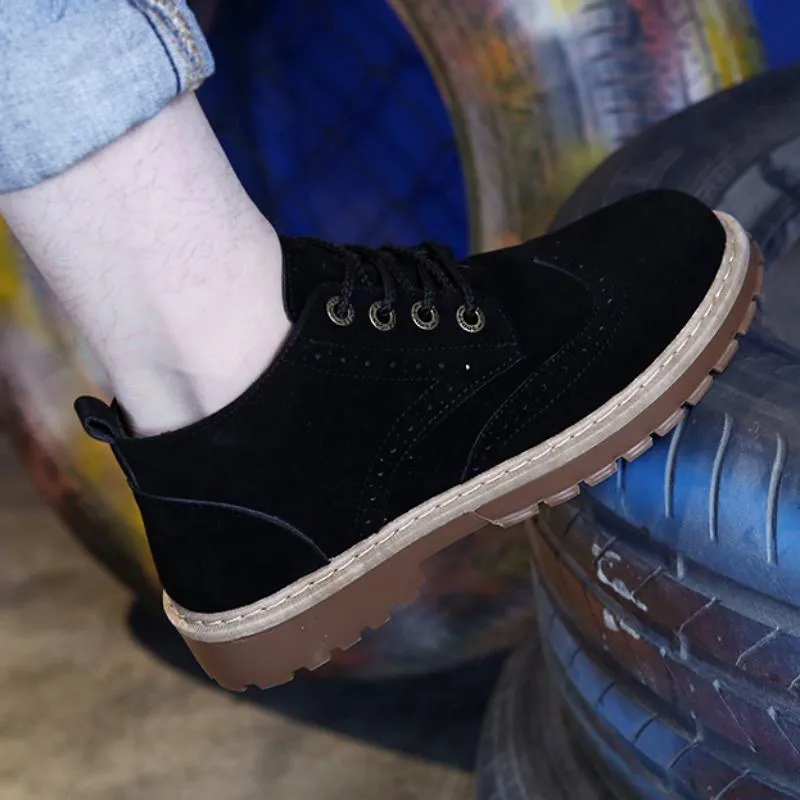 Men's Leather Warm Boots