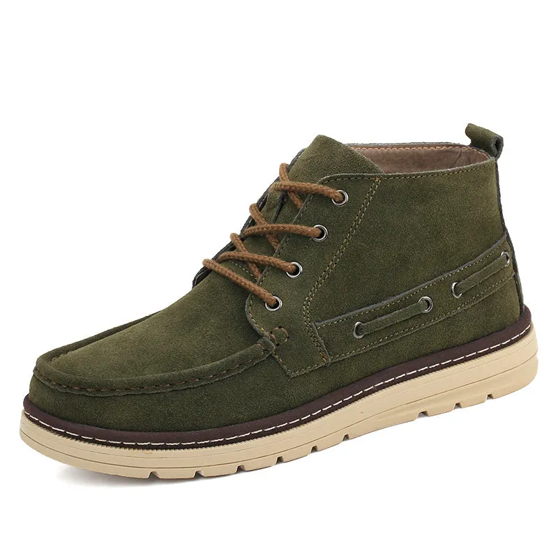 Men's Winter Casual Canvas Warm Vintage Style Shoes