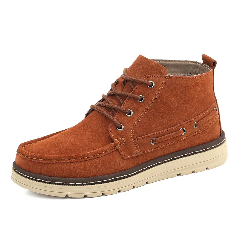 Men's Winter Casual Canvas Warm Vintage Style Shoes