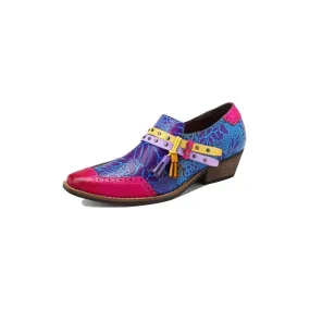 Opulessa Lace-Up Chic Heels