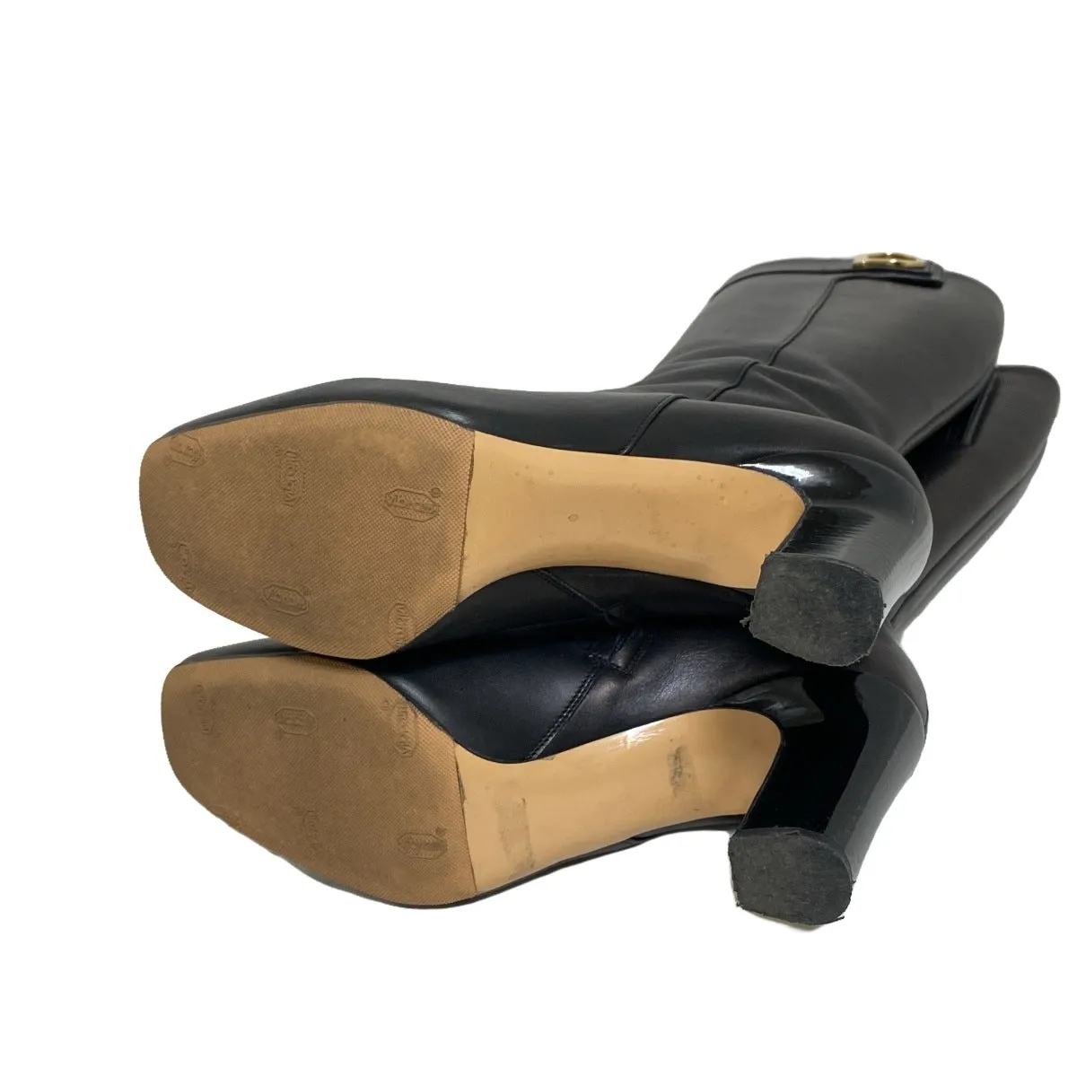 Salvatore ferragamo leather boots