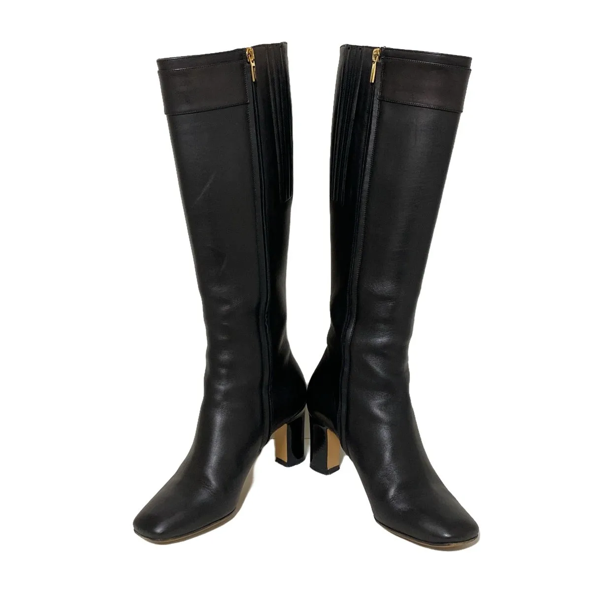 Salvatore ferragamo leather boots