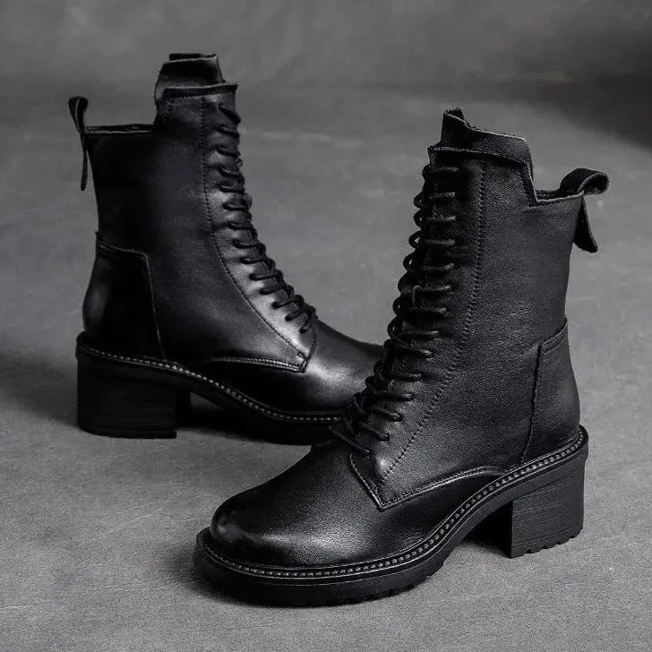 Women's Boots Genuine Cow Leather - Aurora